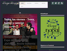 Tablet Screenshot of lugardelnopal.org